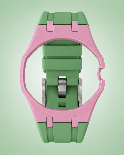 Royal Pop Silicone Bracelet - GREEN EIGHT | RIGHT version