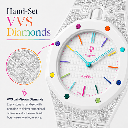 Bracelet en céramique Strass Royal Pop - LAN BA | CONTRAST