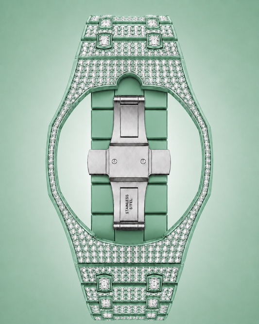 Bracciale in ceramica e strass Royal Pop - GREEN EIGHT
