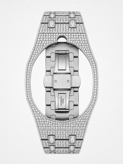 Bracelet Royal Pop en acier et Strass | Version TOP
