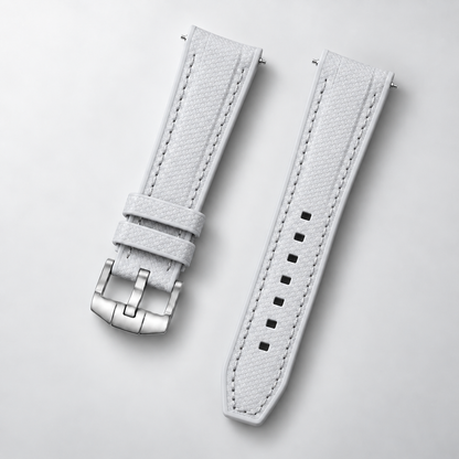 Textured Strap for MoonSwatch — Light Grey