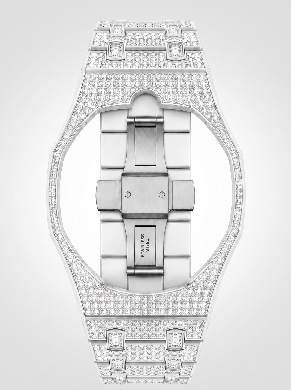 Royal Pop Ceramic Strass Bracelet - HUIT BLANC